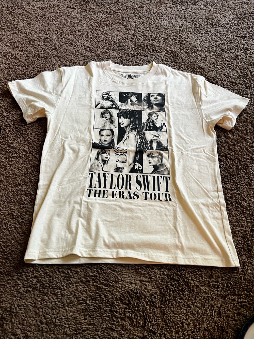Taylor Swift White Graphic The Eras Tour Tee